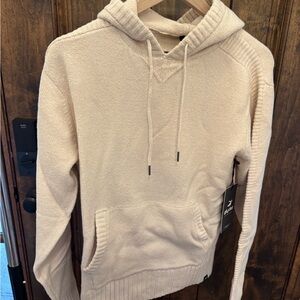 Glyder Cream Hooded Sweater